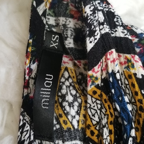 Millau pattern multicolor long sleeves romper.  XS - Picture 11 of 12